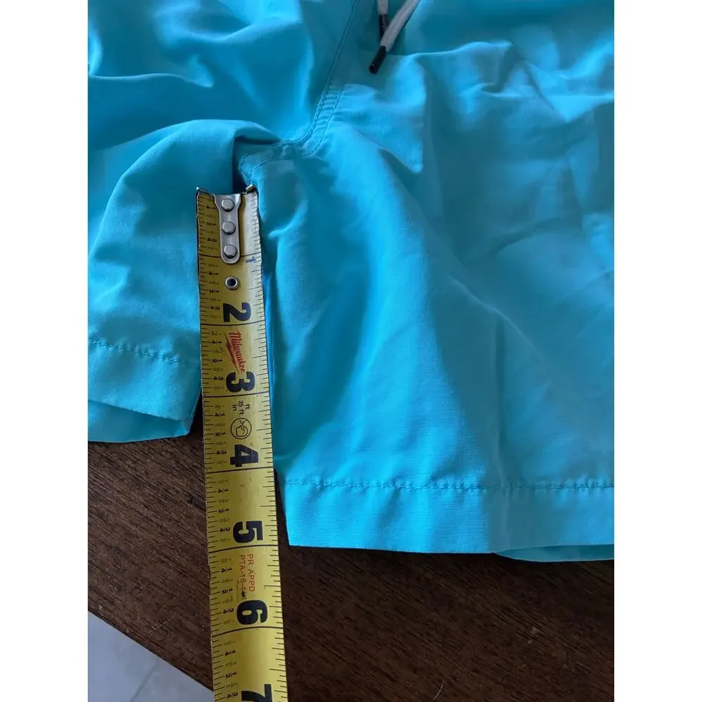 Polo Ralph Lauren Mens XL Teal Swim Trunks Shorts Mesh Lined Pony Logo 5 In